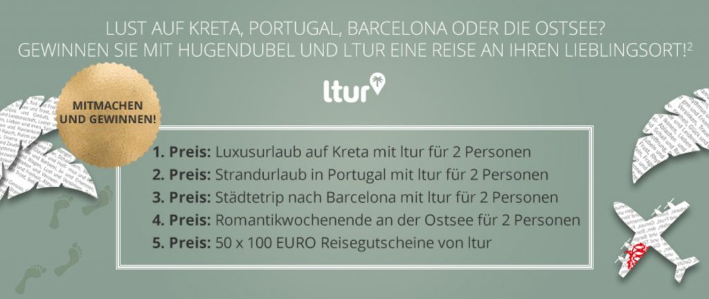 Hugendubel Urlaubsgewinnspiel Galerie